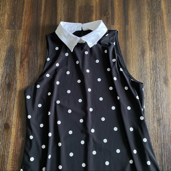 Ralph Lauren Polka Dot Dress Size 8 - Picture 2 of 4